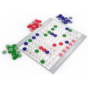SEQUENCE Game - Jumbo Giant Edition Mat (27" x 32") Playing Cards Chips No Box